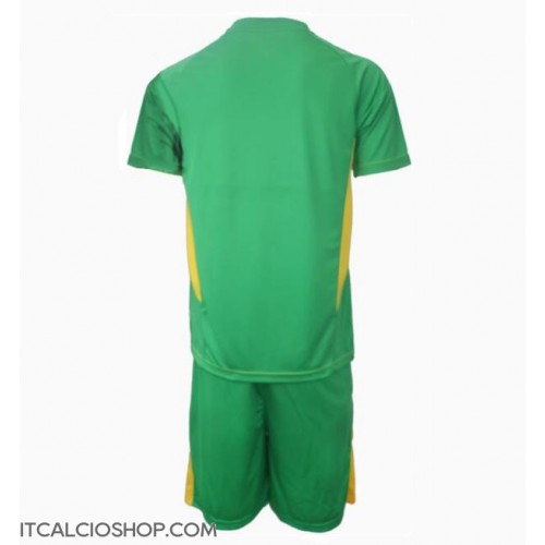 Manchester United Portiere Terza Maglia Bambino 2024-25 Manica Corta (+ Pantaloni corti)